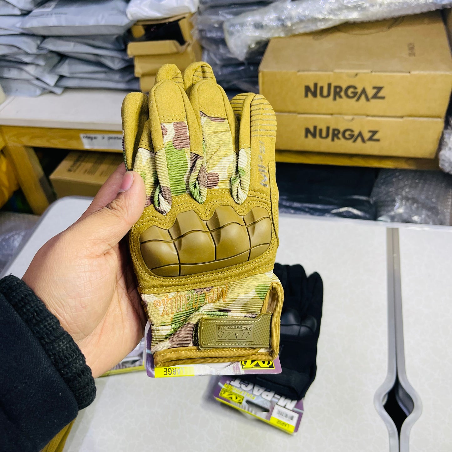 New Mechanix M-Pact Tactical Knuckle Protection Full Gloves – Touchscreen Compatible