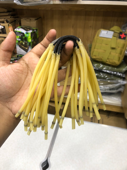 Round High Elasticity Three Point Rubber For Slingshot