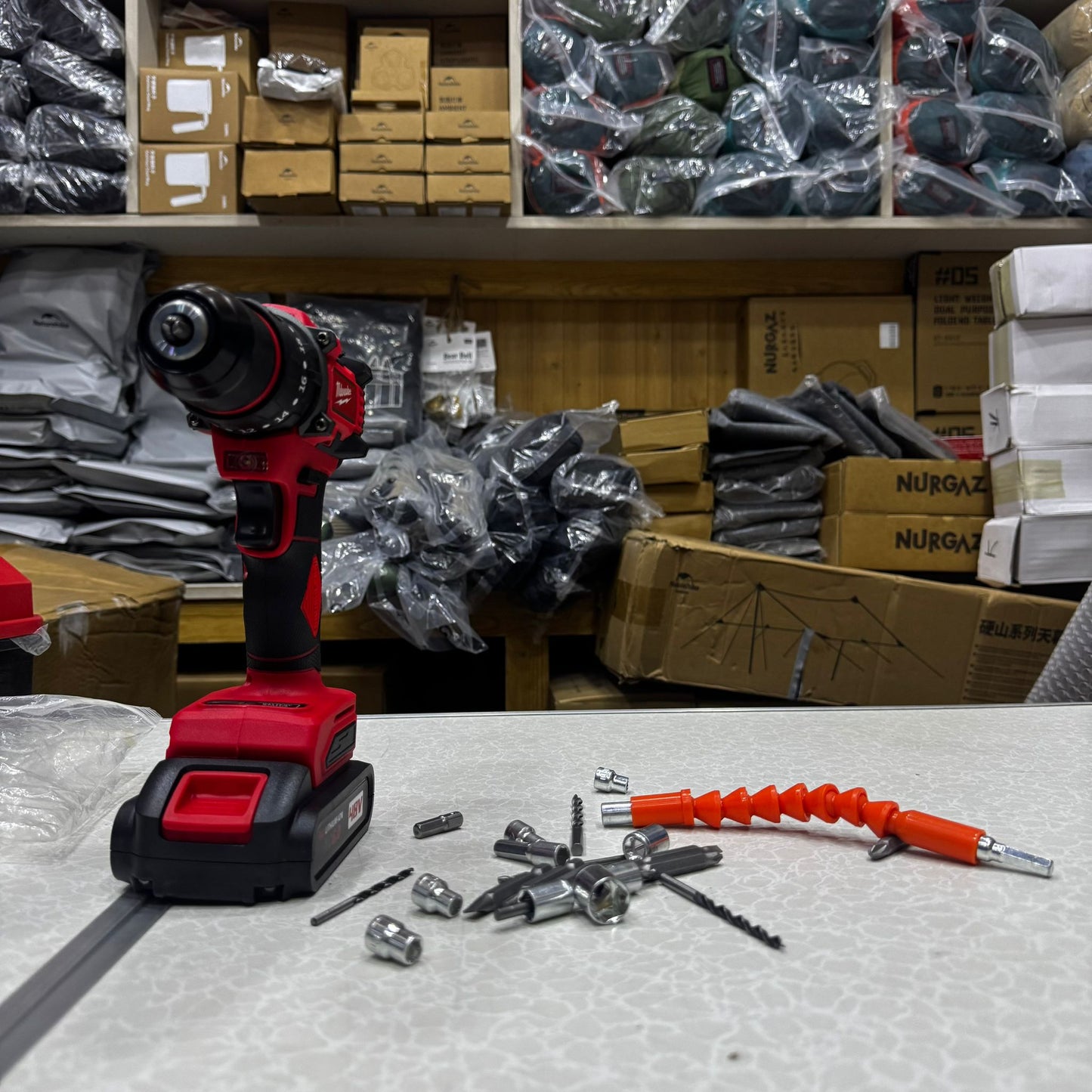 Milwaukee 48V Cordless Drill Set