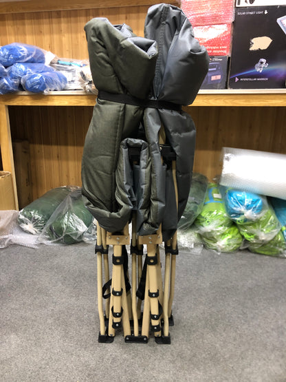 New Aluminum Alloy Beach Folding Camping Bed 300D Foaming