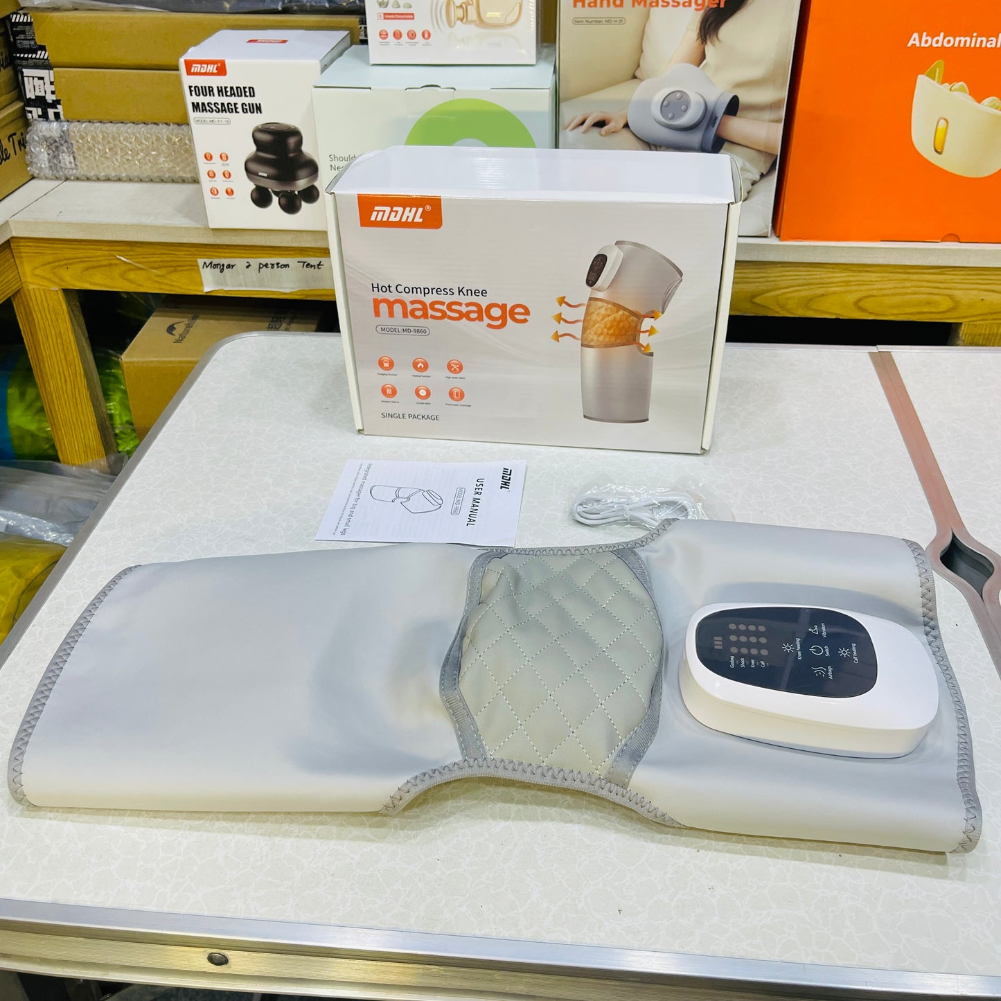 MDHL Hot Compress Knee & Leg Massager MD-9860