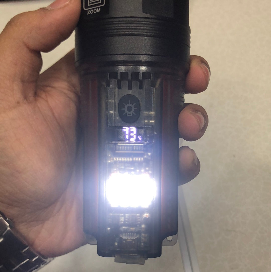 Solar Powered X39 High Power Long-range flash Light