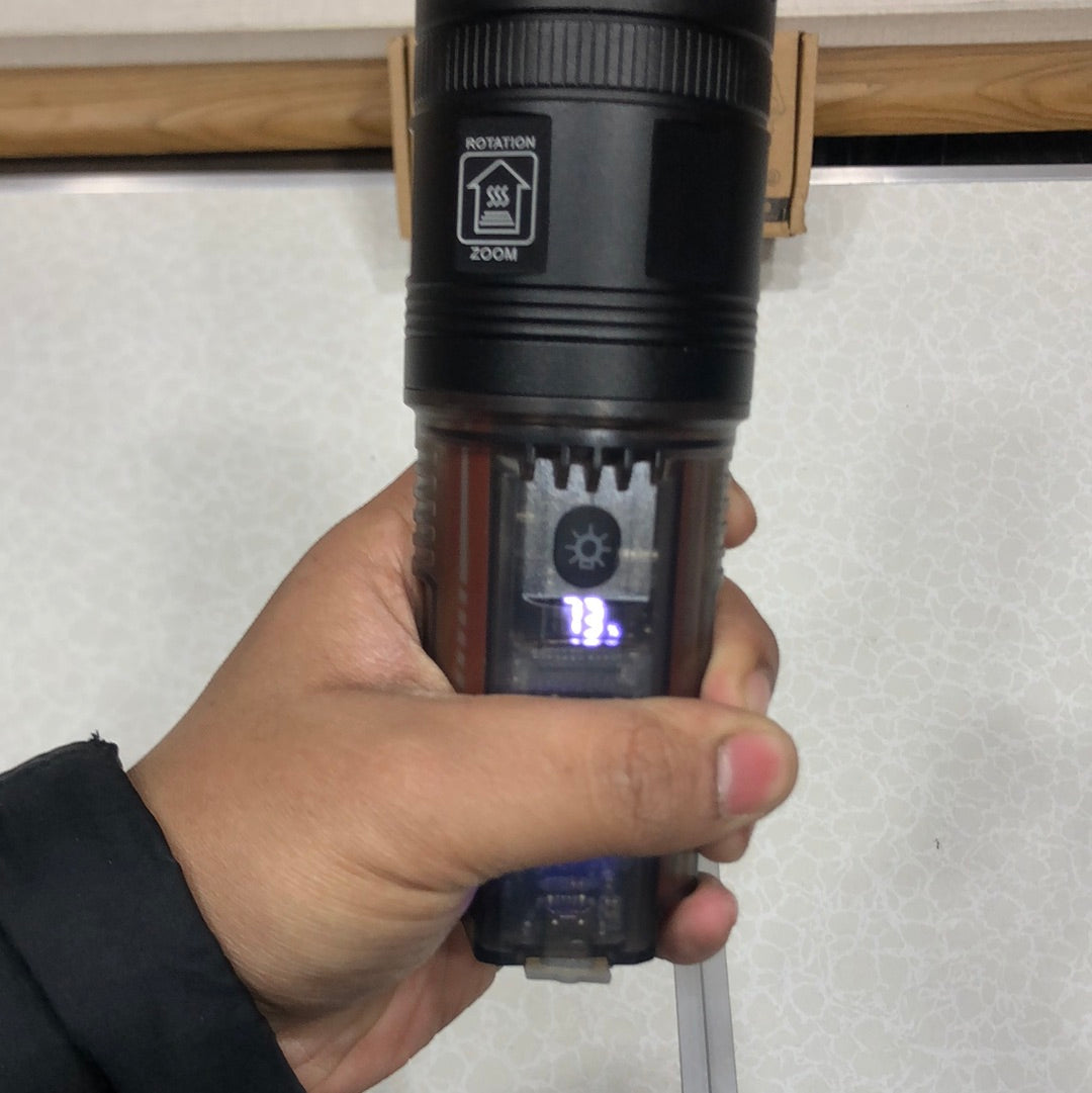 Solar Powered X39 High Power Long-range flash Light