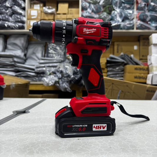 Milwaukee 48V Cordless Drill Set