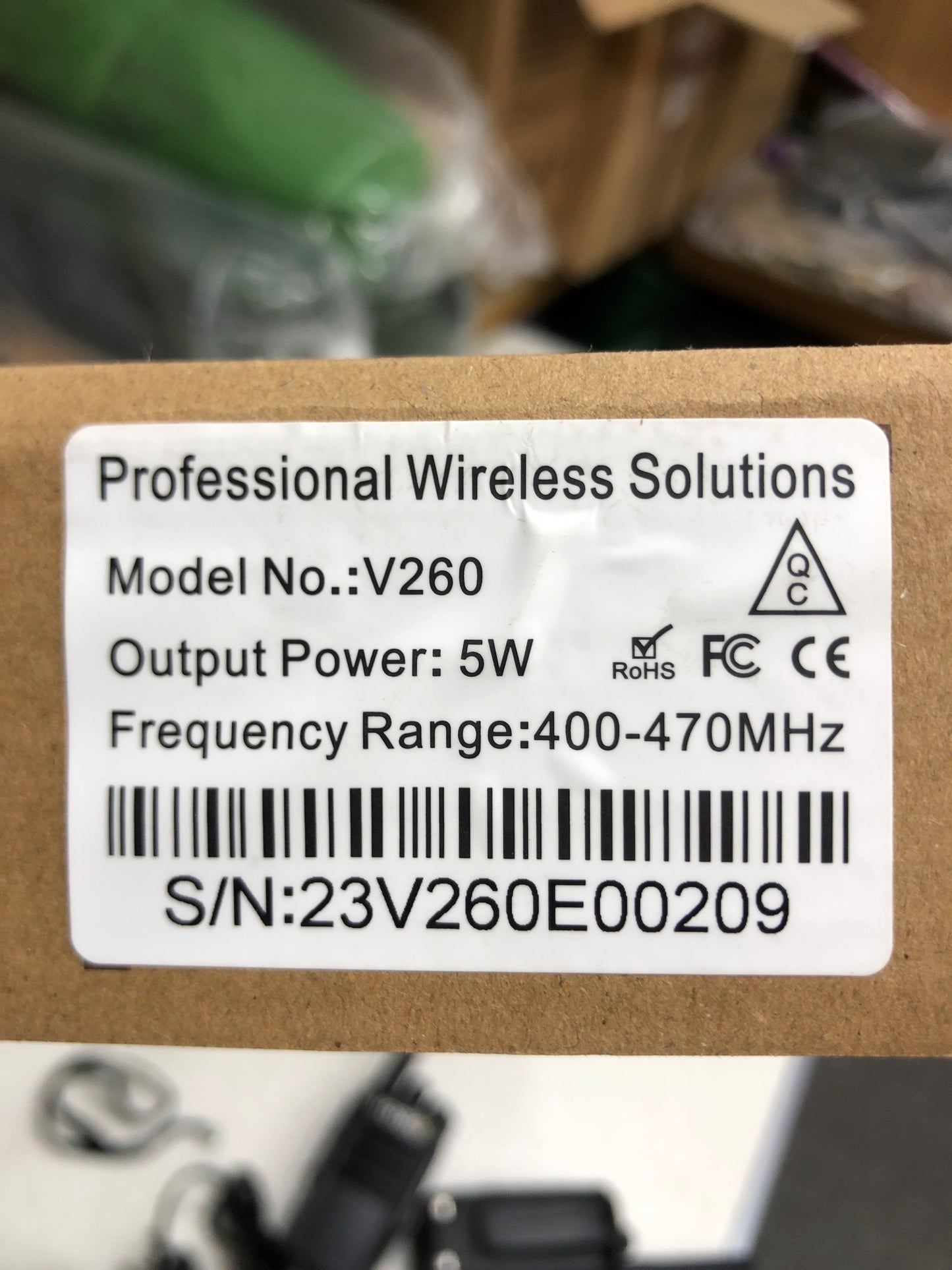 iRADIOProfessional Wireless Solutions V260