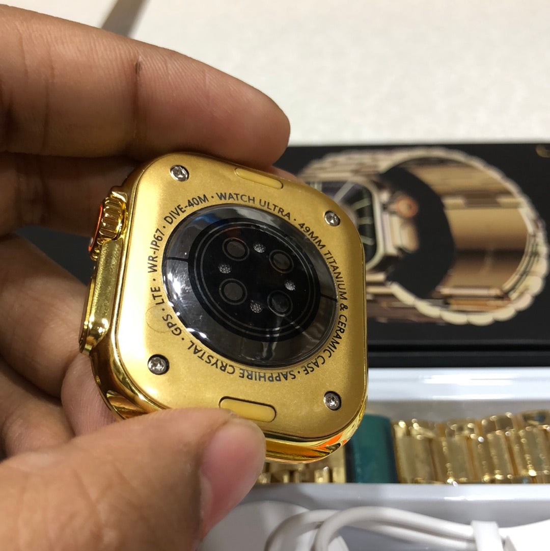 S9 Ultra Max 24K Gold Edition Smart Watch