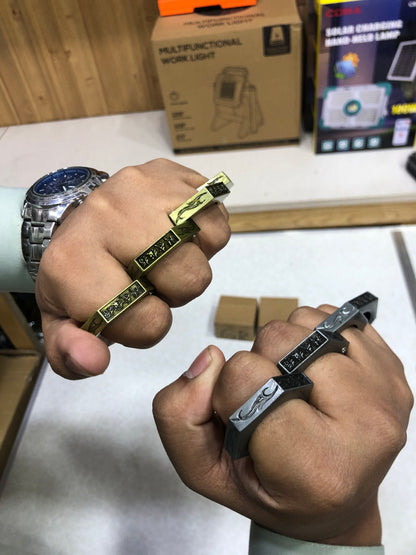 Hard Self-Defense Rings