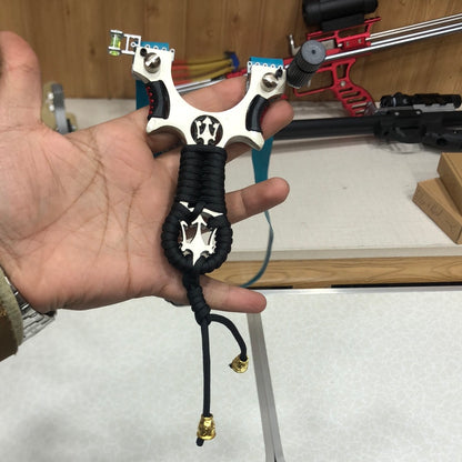 W Black Hunting Slingshot With Laser Sight