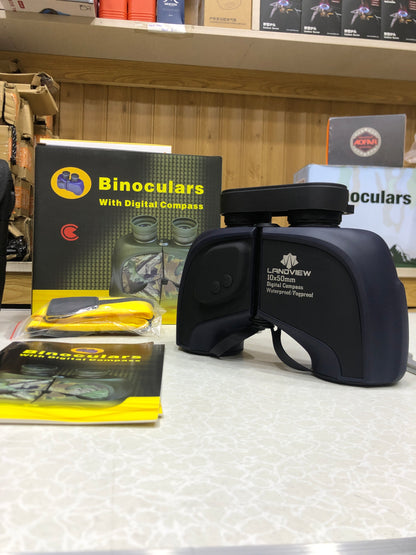 Landview 10x50 Binocular With Digital Compass