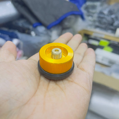 Card Type Gas Bottle Head Adapter (Nozzle Type to Screw Type)