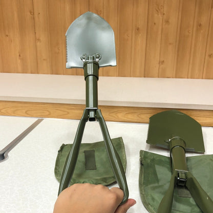 Multifunctional Survival Folding Shovel Camping, Outdoor