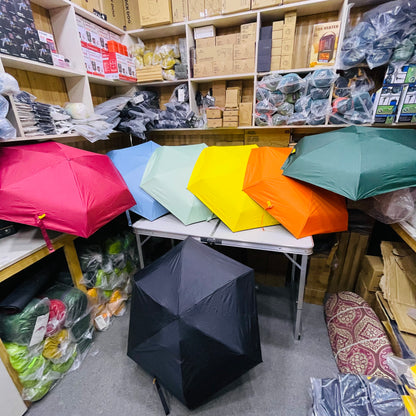 Single Person Compact Size Umbrella With Pouch