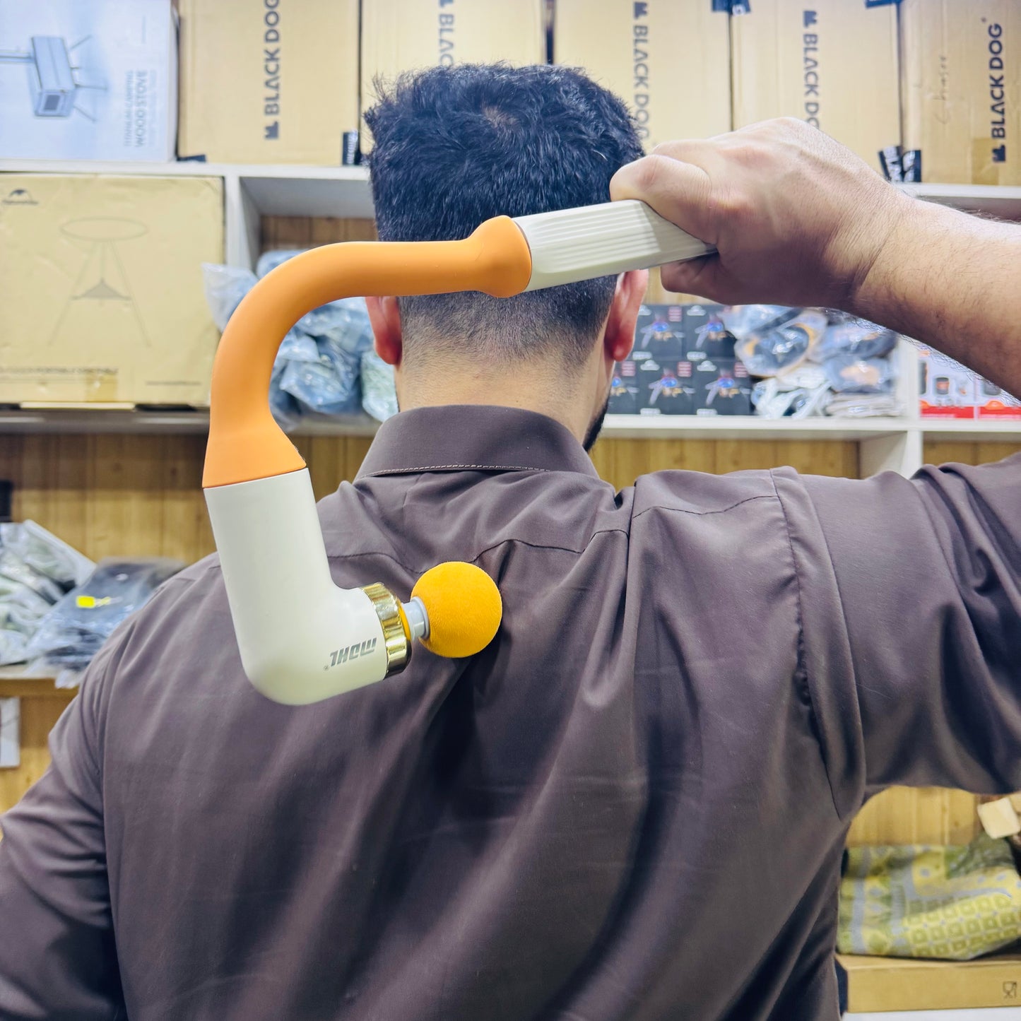 MDHL U-Shaped Back Massager Gun