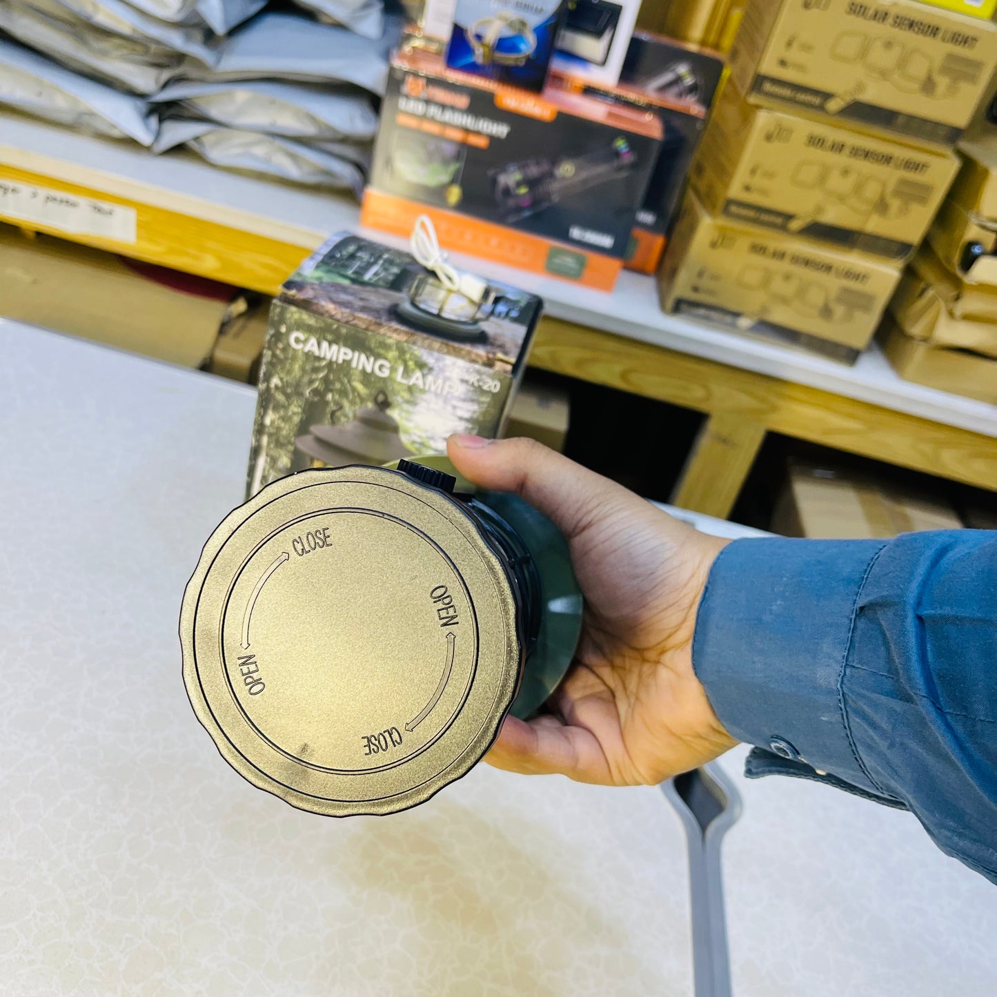 Vintage Pendant Rechargeable Camping Lantern K20