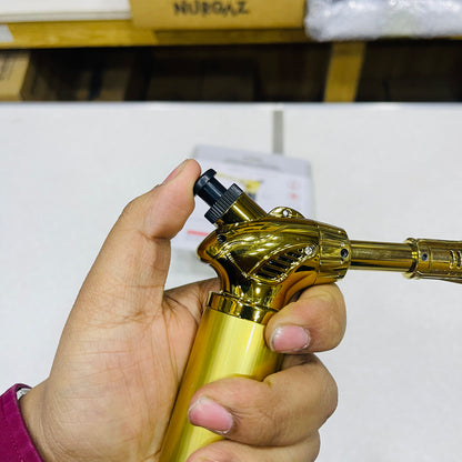 New Ignition Refillable Jet Flame Cigar Lighter AT-703