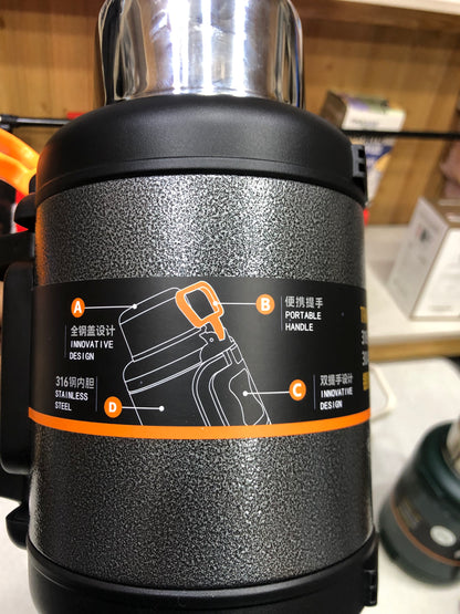 D.KADI 1.9L Stainless Steel Vacuum Flask