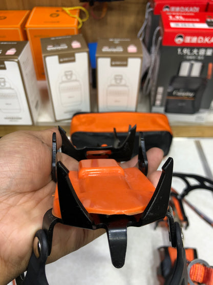 Professional Outdoor 12 Teeth Ice Grippers - Crampons