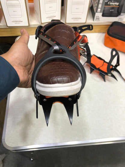 Professional Outdoor 12 Teeth Ice Grippers - Crampons