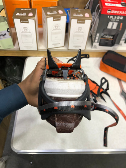 Professional Outdoor 12 Teeth Ice Grippers - Crampons