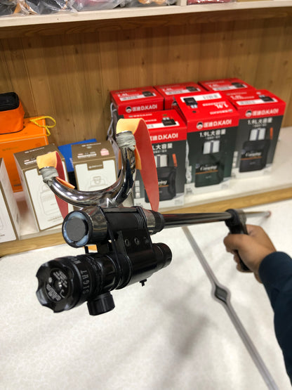 New High Power Telescopic Slingshot With Laser