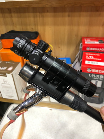 New High Power Telescopic Slingshot With Laser
