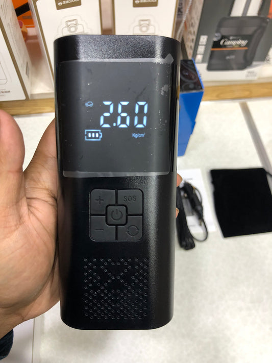 Portable Mini Rechargeable Tire Inflator with LED VC-027