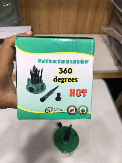 360-Degree Automatic Multi-Head Sprinkler