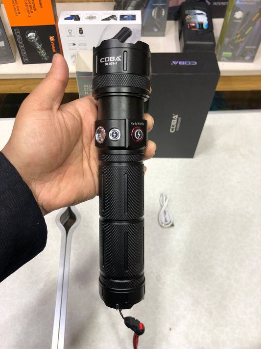 COBA Ultra Bright 7 Modes Rechargeable Flashlight CB-B53-2