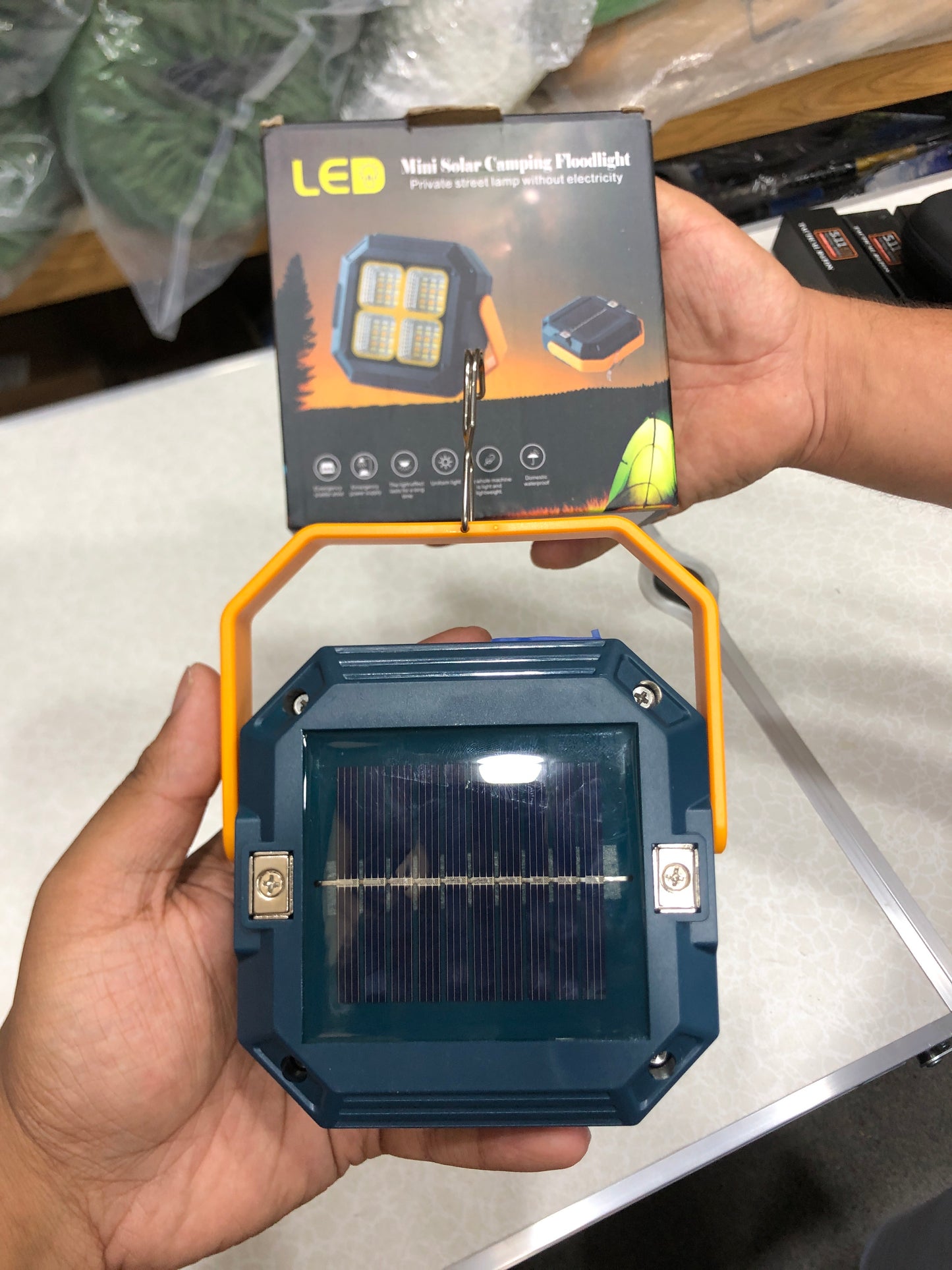 Led solar Working light