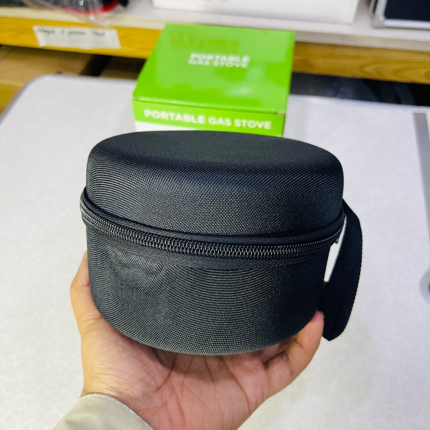 New Portable Five-Burner Metallic Travel Gas Stove With Bag MA-605