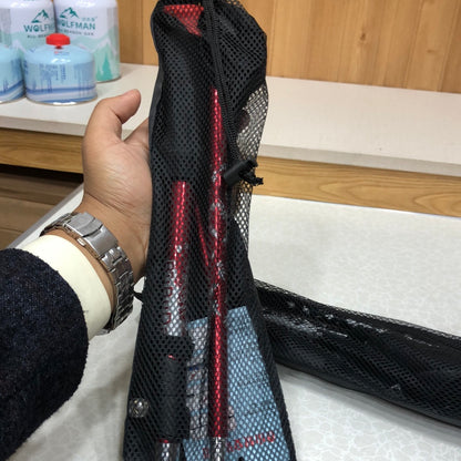 BUBUDA Folding Hiking Stick Portable Ultra Light Anti Shock