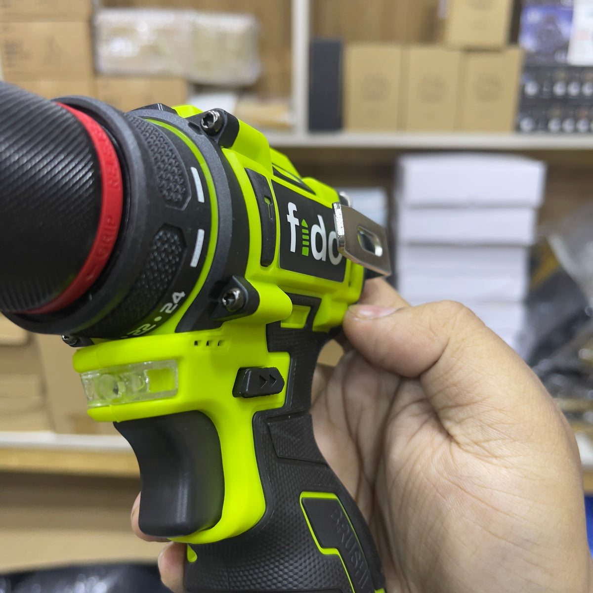 FIDO Cordless Drill Machine – Powerful, Portable & Versatile Tool