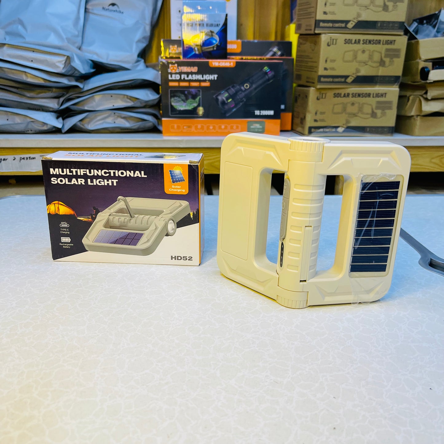 Multifunctional Solar Emergency Solar Light HD52