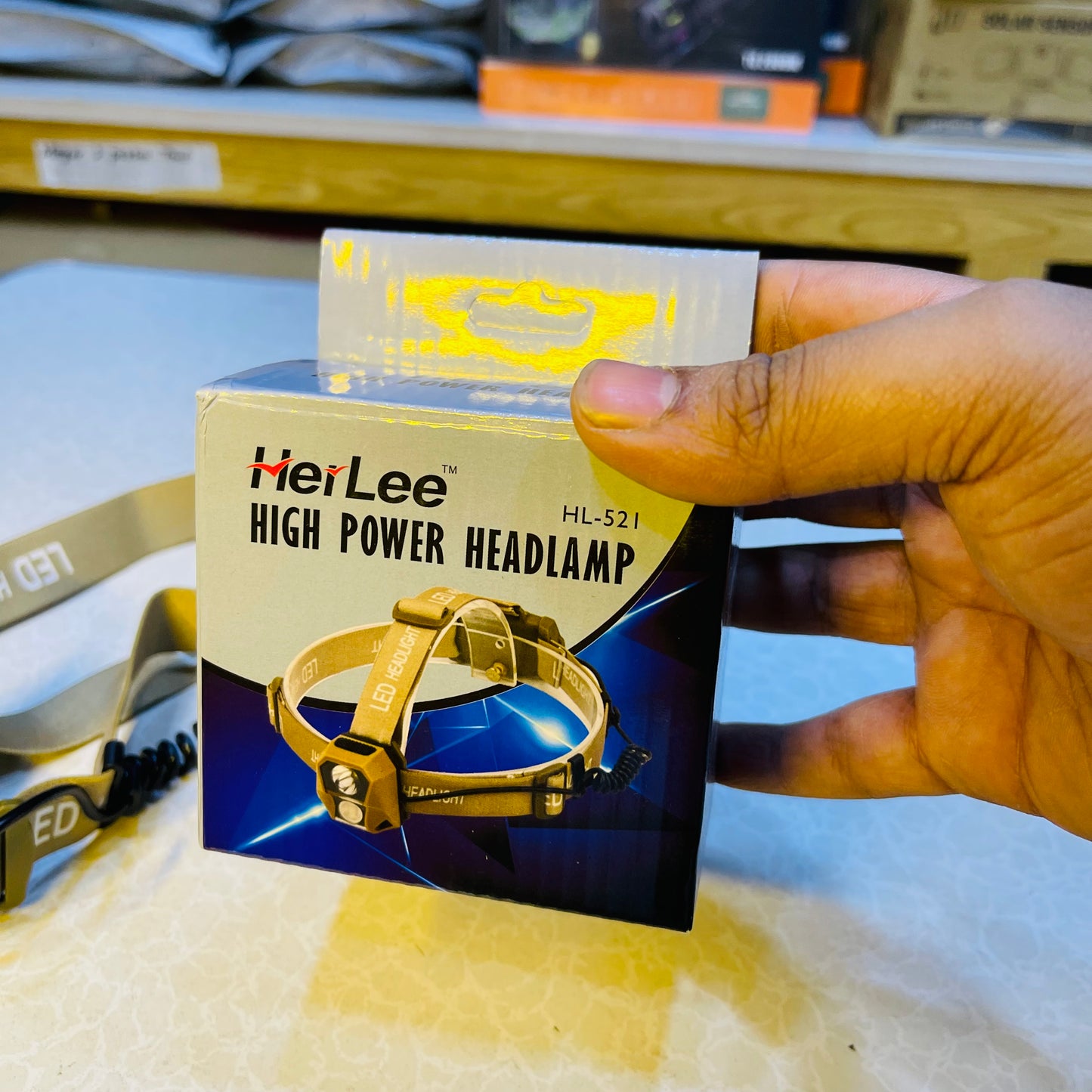 New Multifuctional Adjustable High Power Strong light Headlamp Hl 521