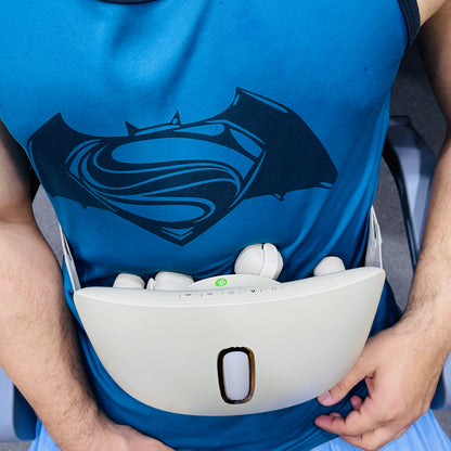 MDHL Electric Abdominal Massager Hot Compress For Belly Fat Reduction YM-Y12