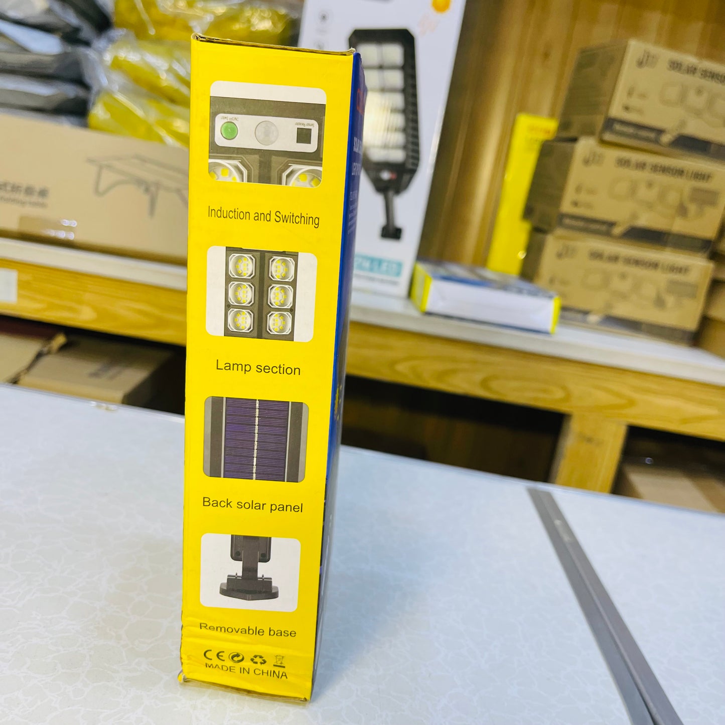 COBA 6 Led Solar Sensor Street Light CB-Q6