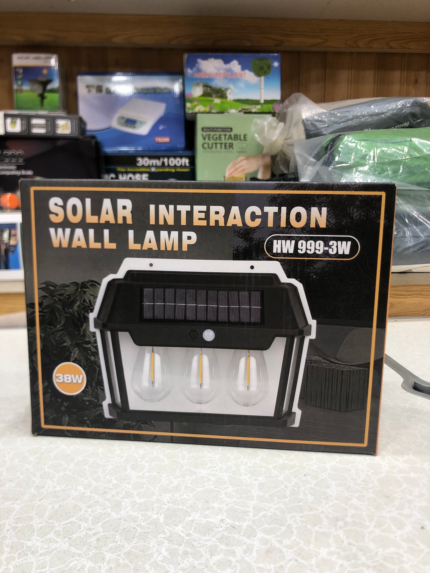 New Solar Wall Lamp Outdoor Waterproof