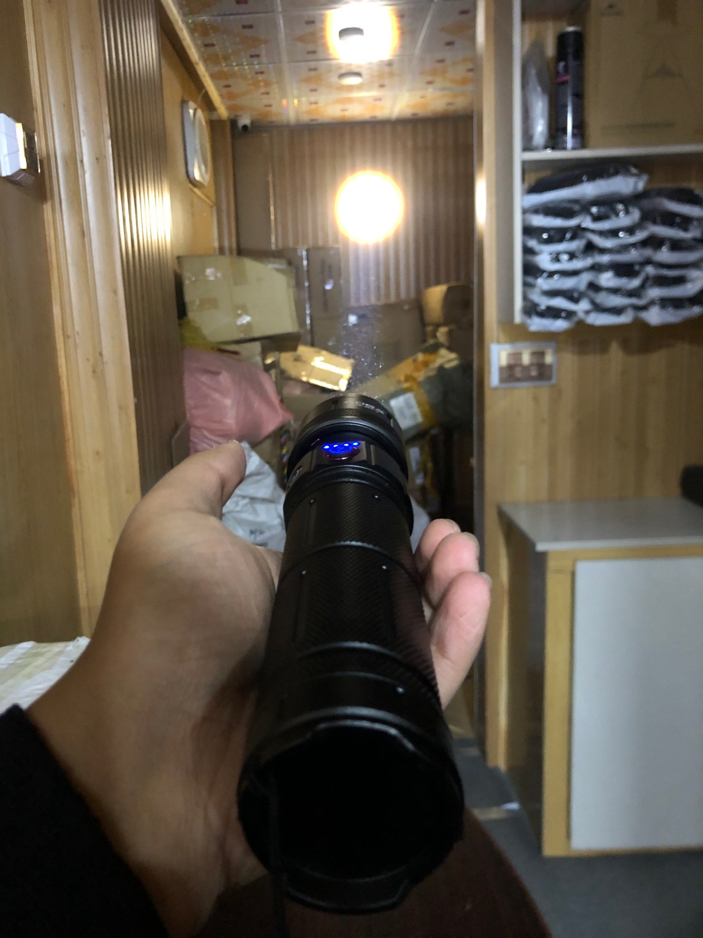 COBA Ultra Bright 7 Modes Rechargeable Flashlight CB-B53-2