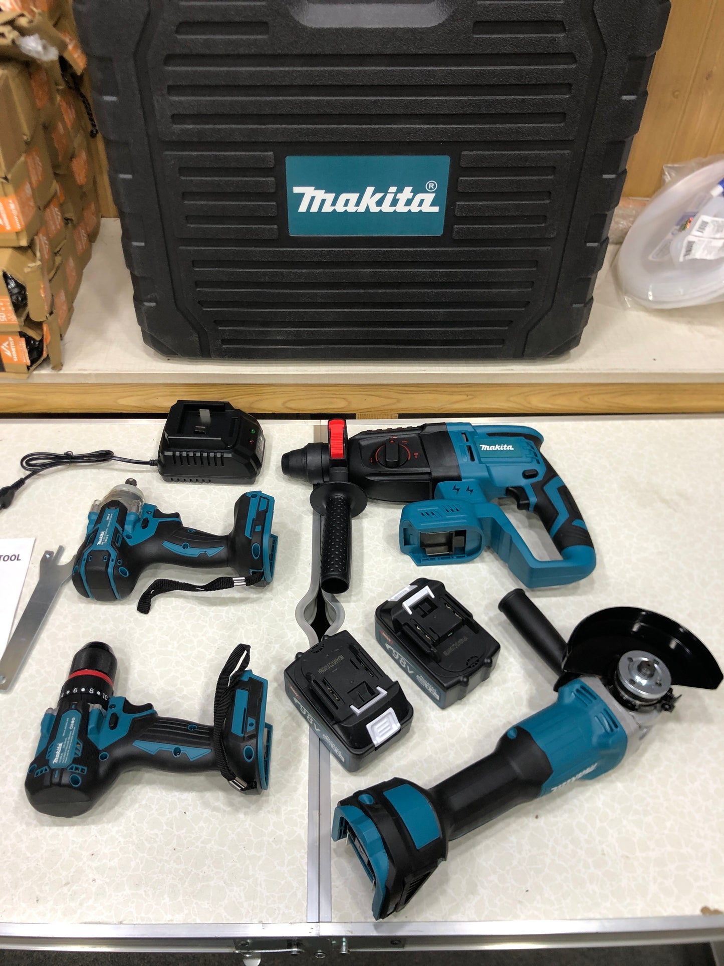MAKITA 4 in 1 High Power Brushless Tools Kit