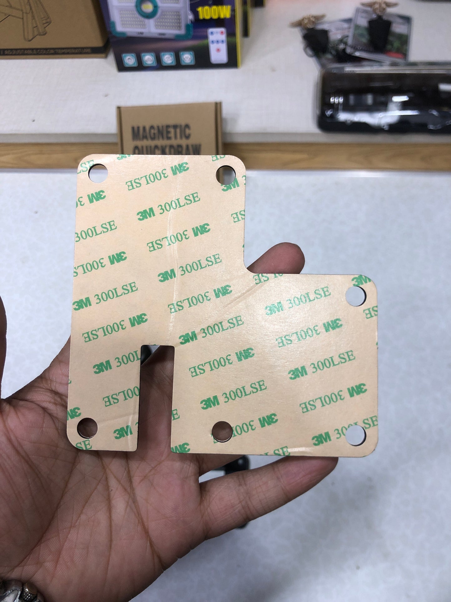 Tactical Magnetic Quickdraw Pistol Loader  Mount With Mag Space