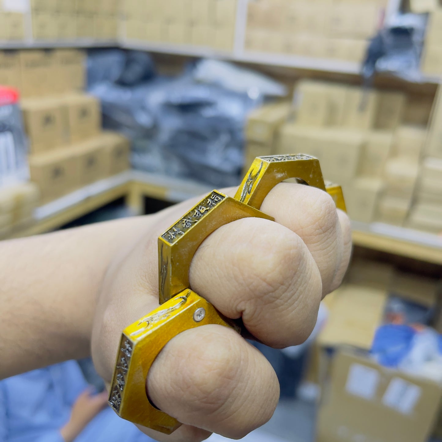 Hard Self-Defense Rings