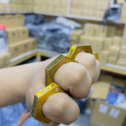 Hard Self-Defense Rings