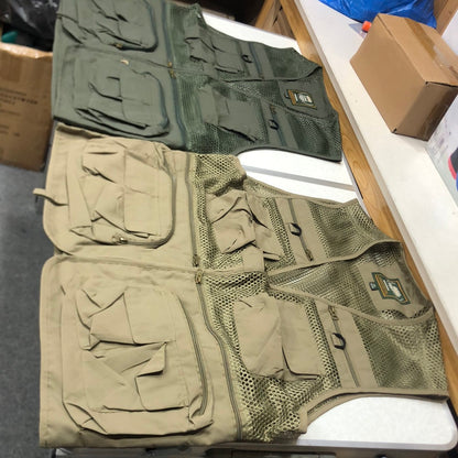 Tactical Men's Military Mesh Multi Pocket Summer Vest