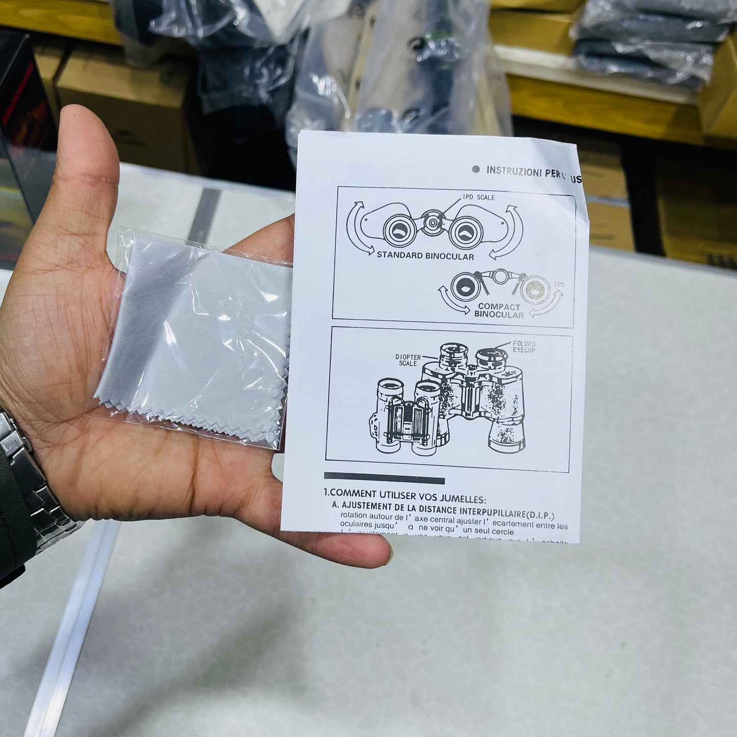 BAIGISH Double Zoom High Quality 10X50 Binoculars