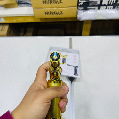 New Ignition Refillable Jet Flame Cigar Lighter AT-703