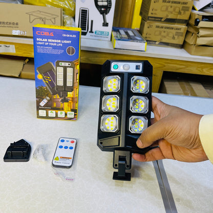 COBA 6 Led Solar Sensor Street Light CB-Q6