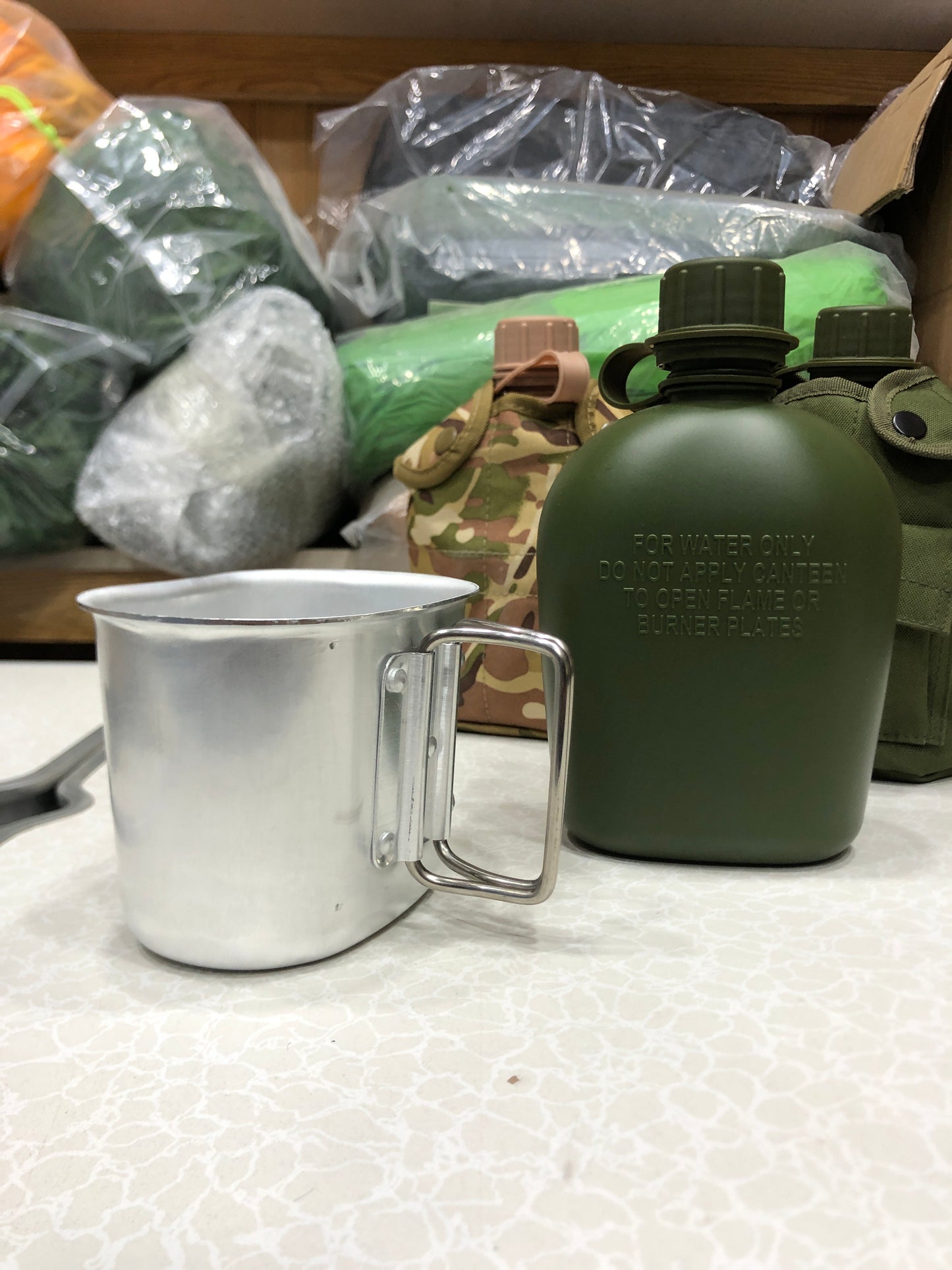 New Outdoor Military Canteen Bottle