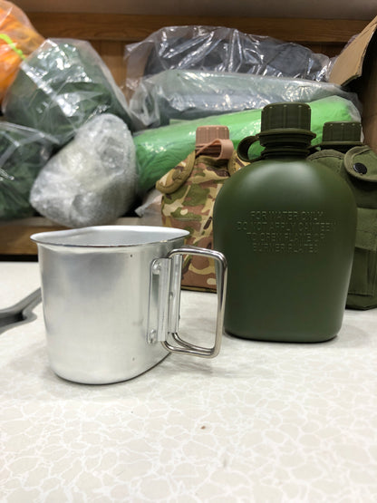 New Outdoor Military Canteen Water Bottle