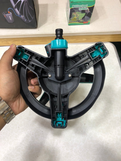 Glitter Rotating 3 head Sprinkler Blue