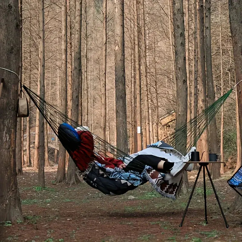 New Outdoor Paracord Net Hammock